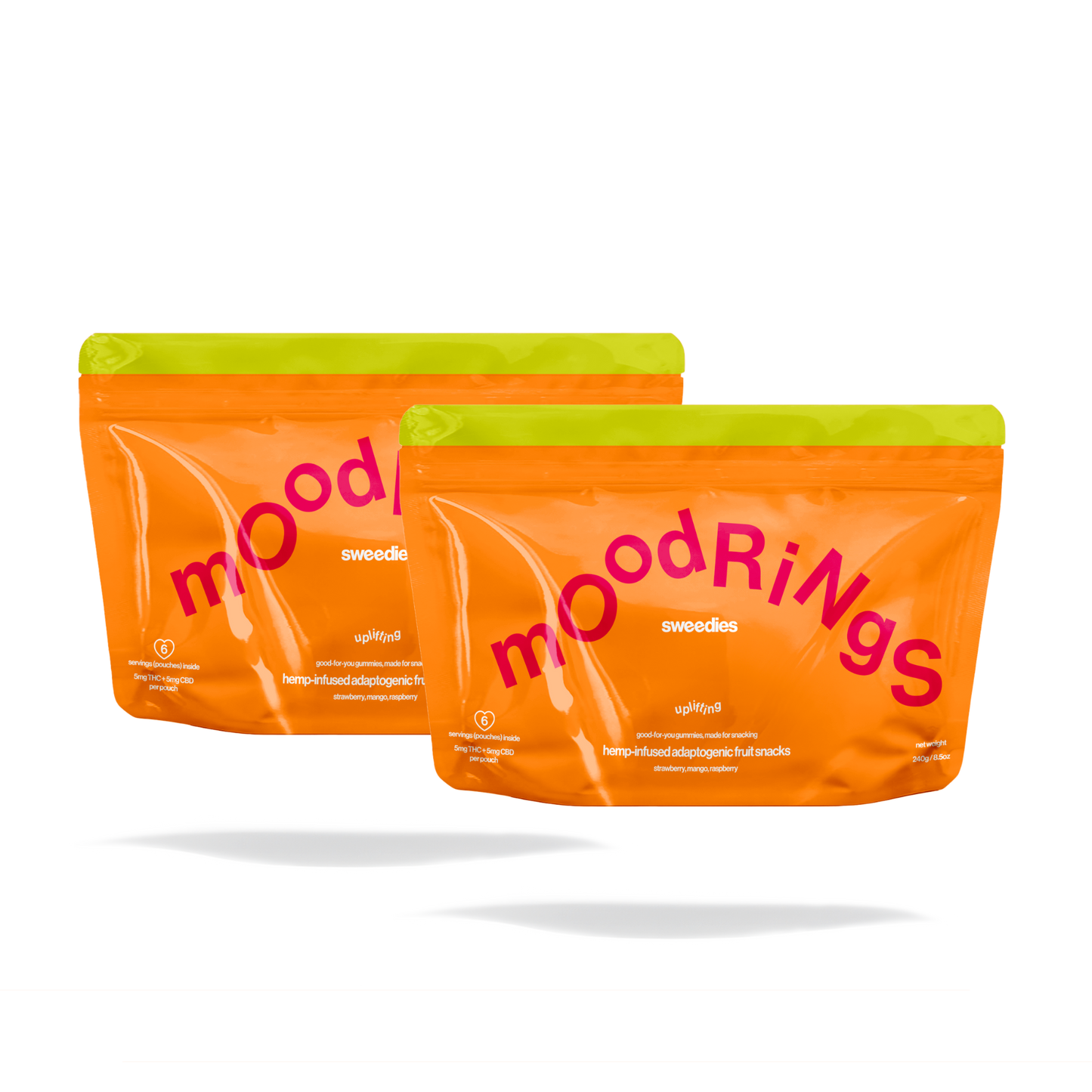 moodrings infused fruit snack (12 pouches)